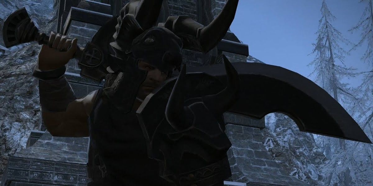 Rabauhn in his armor. 