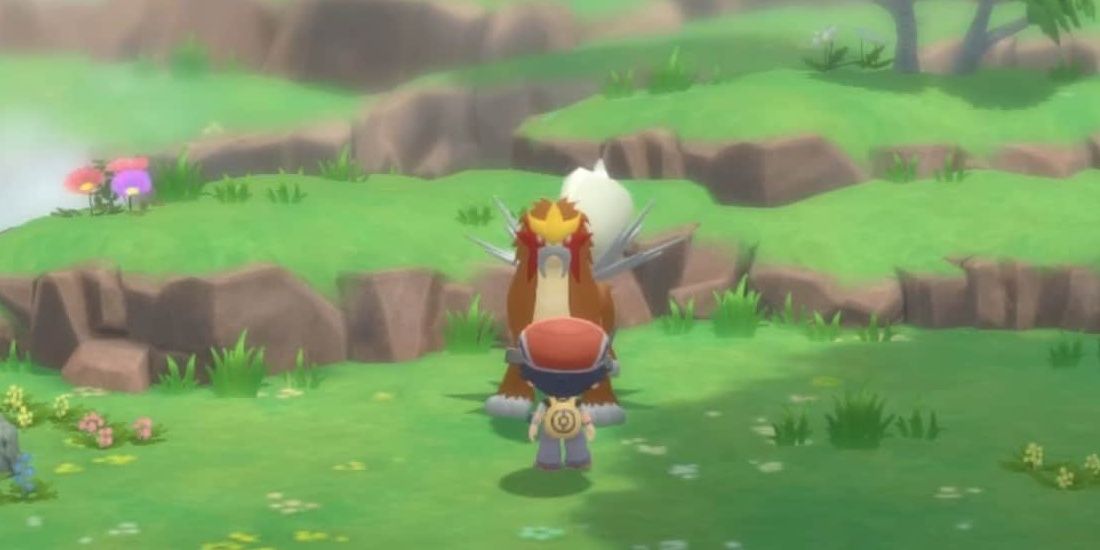 Entei known to use Overheat out of battle