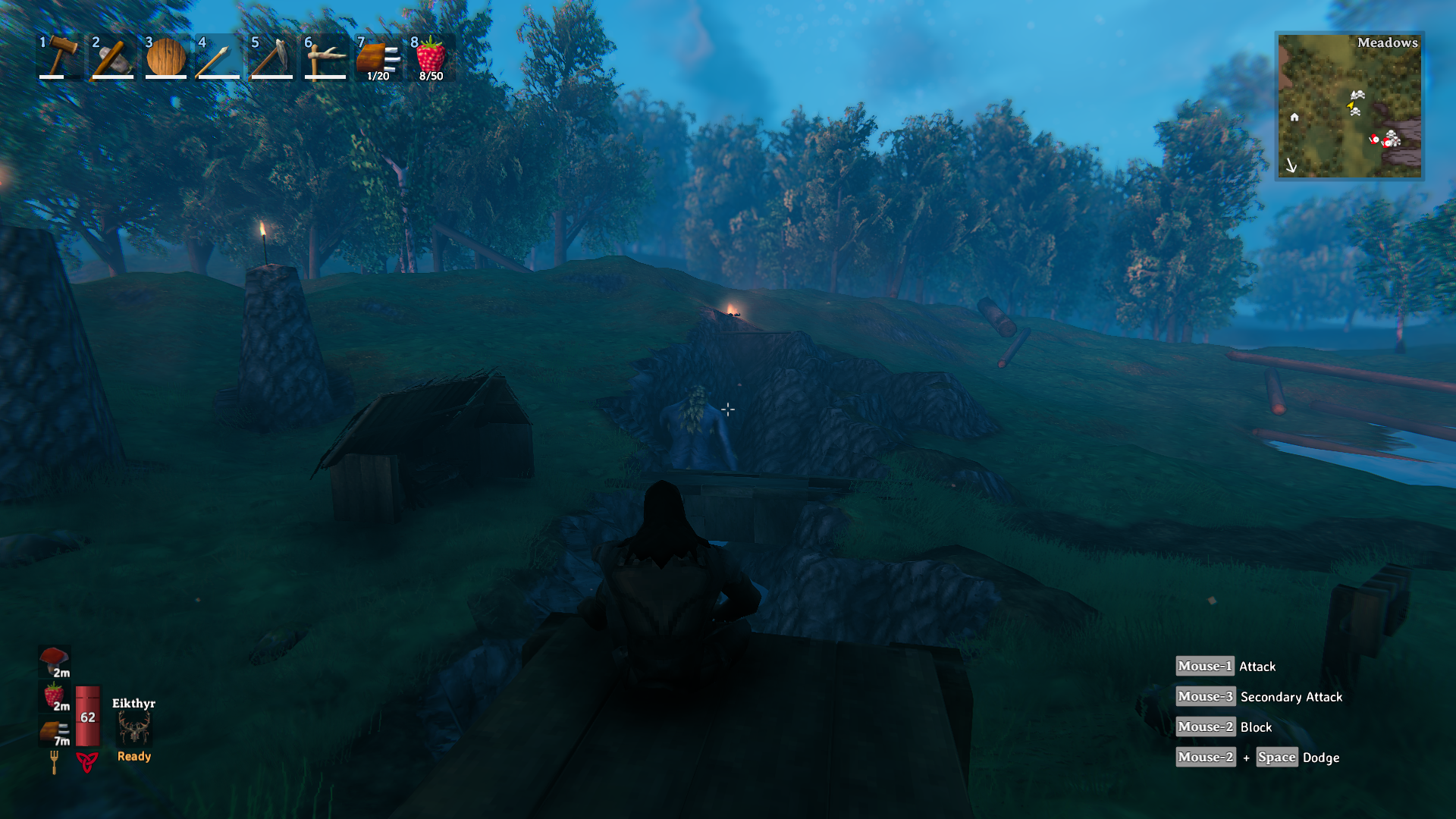 There is a troll in a hole.