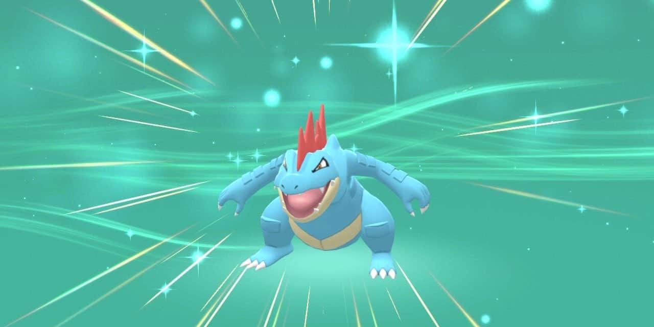 Feraligatr is one of three pokemon to learn hydro cannon