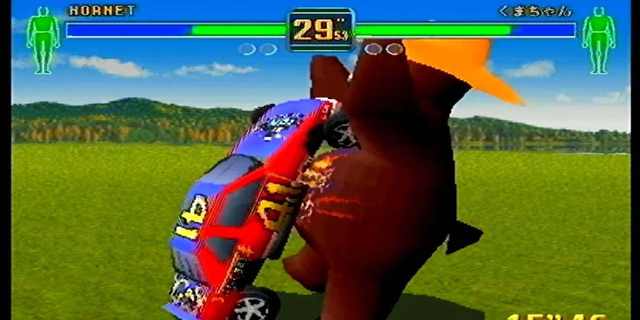 Hornet takes on a foe in Megamix