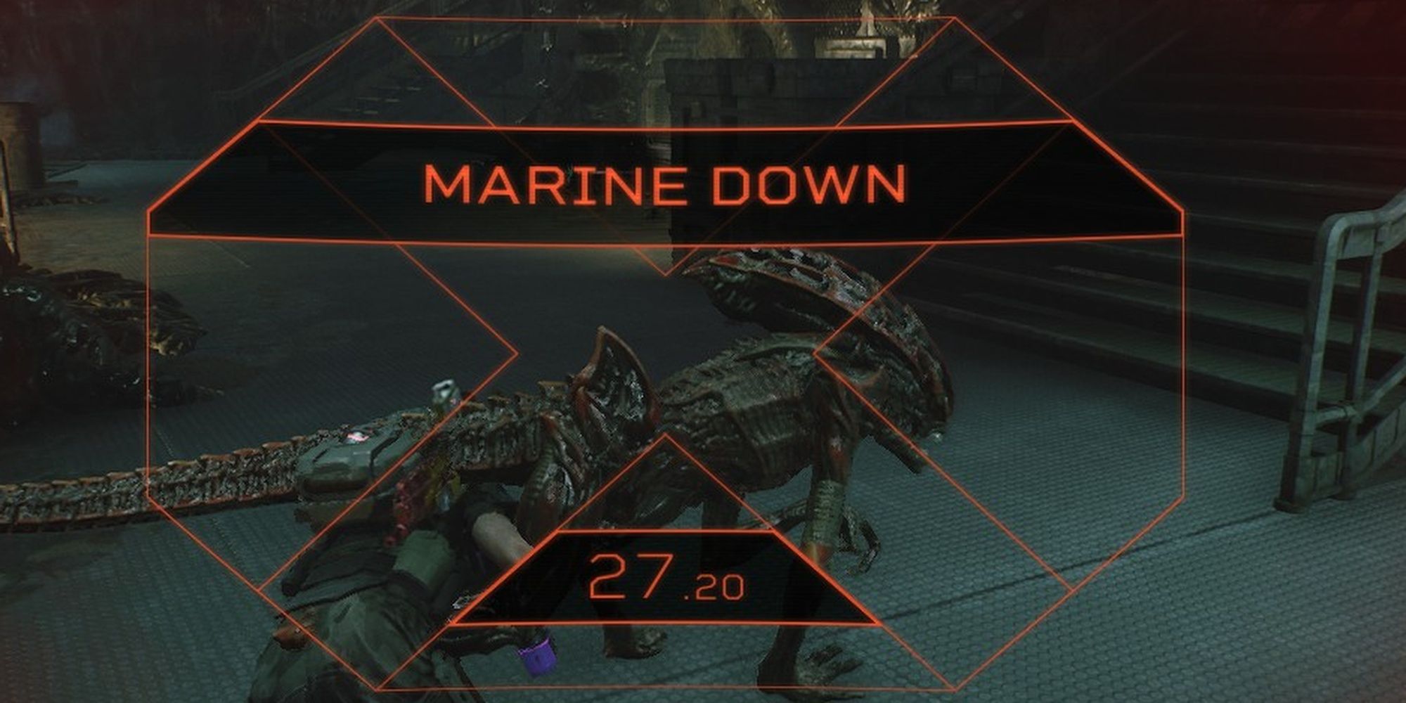 Aliens: Fireteam Elite Colonial Marine In Downed State After Prowler Attack