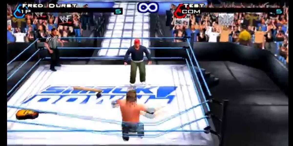Fred Durst takes on Test in Smackdown Just Bring It