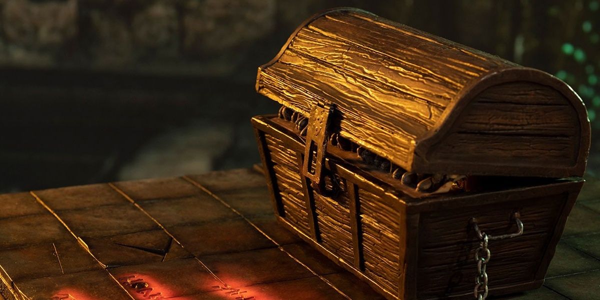 A shot of a Mimic Chest from Dark Souls