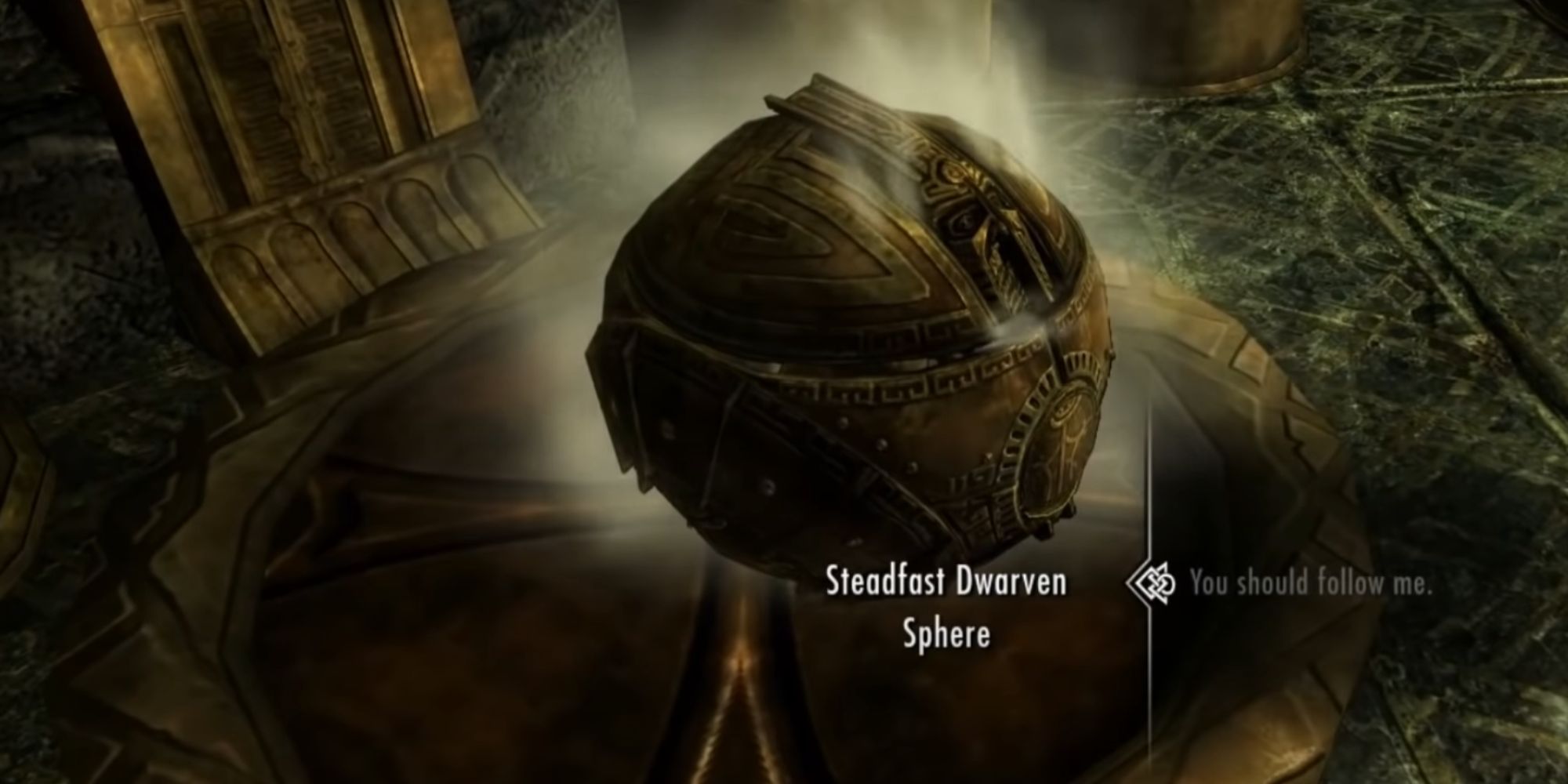 Skyrim Steadfast Dwarven Sphere Companion Inside Kagrumez