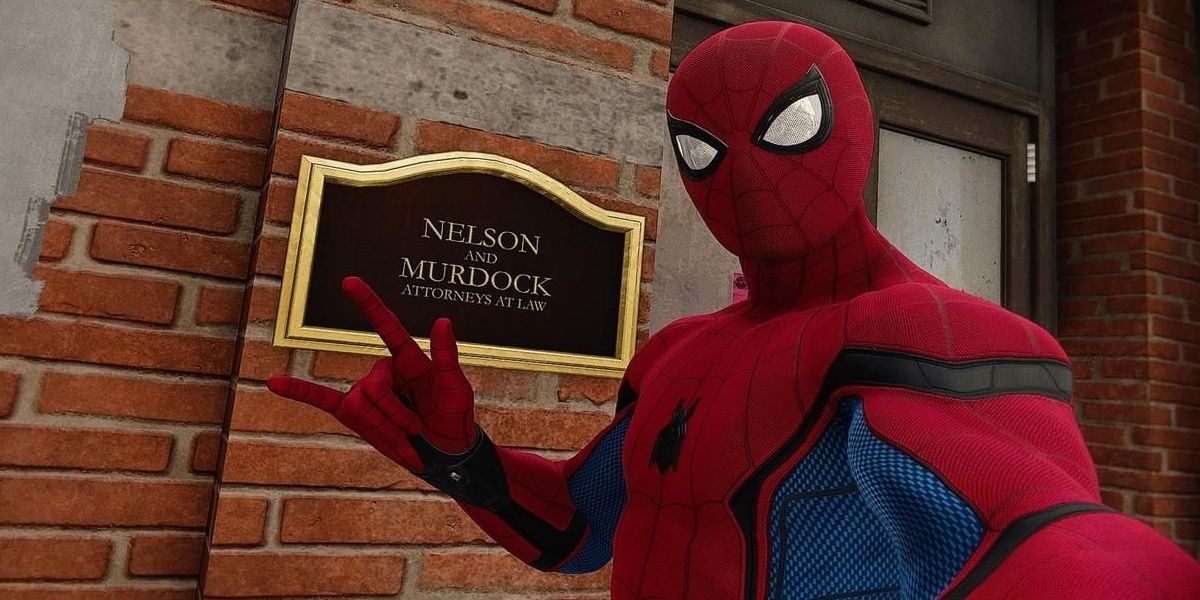 Spider-Man Visits the Nelson & Murdoch law office