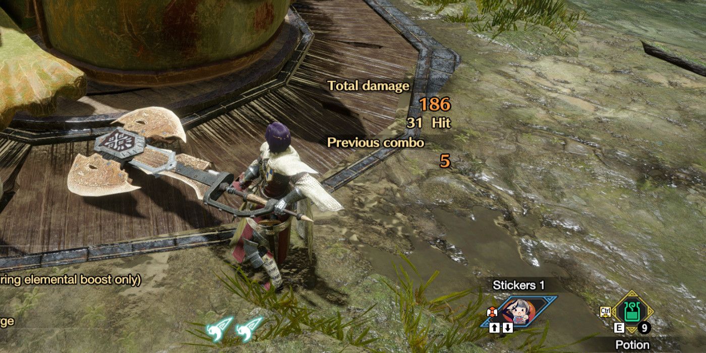 Charge blade training MHR