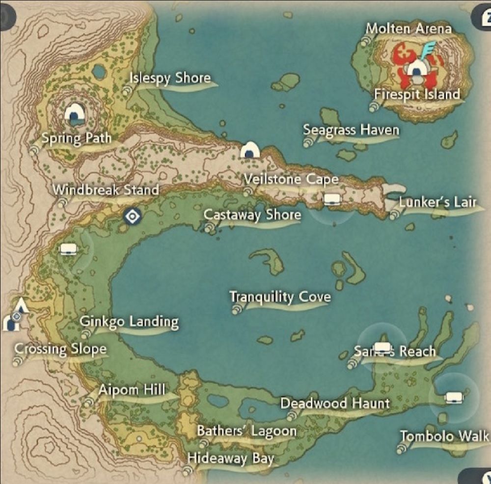 Cobalt Coastlands Map Arceus Legends