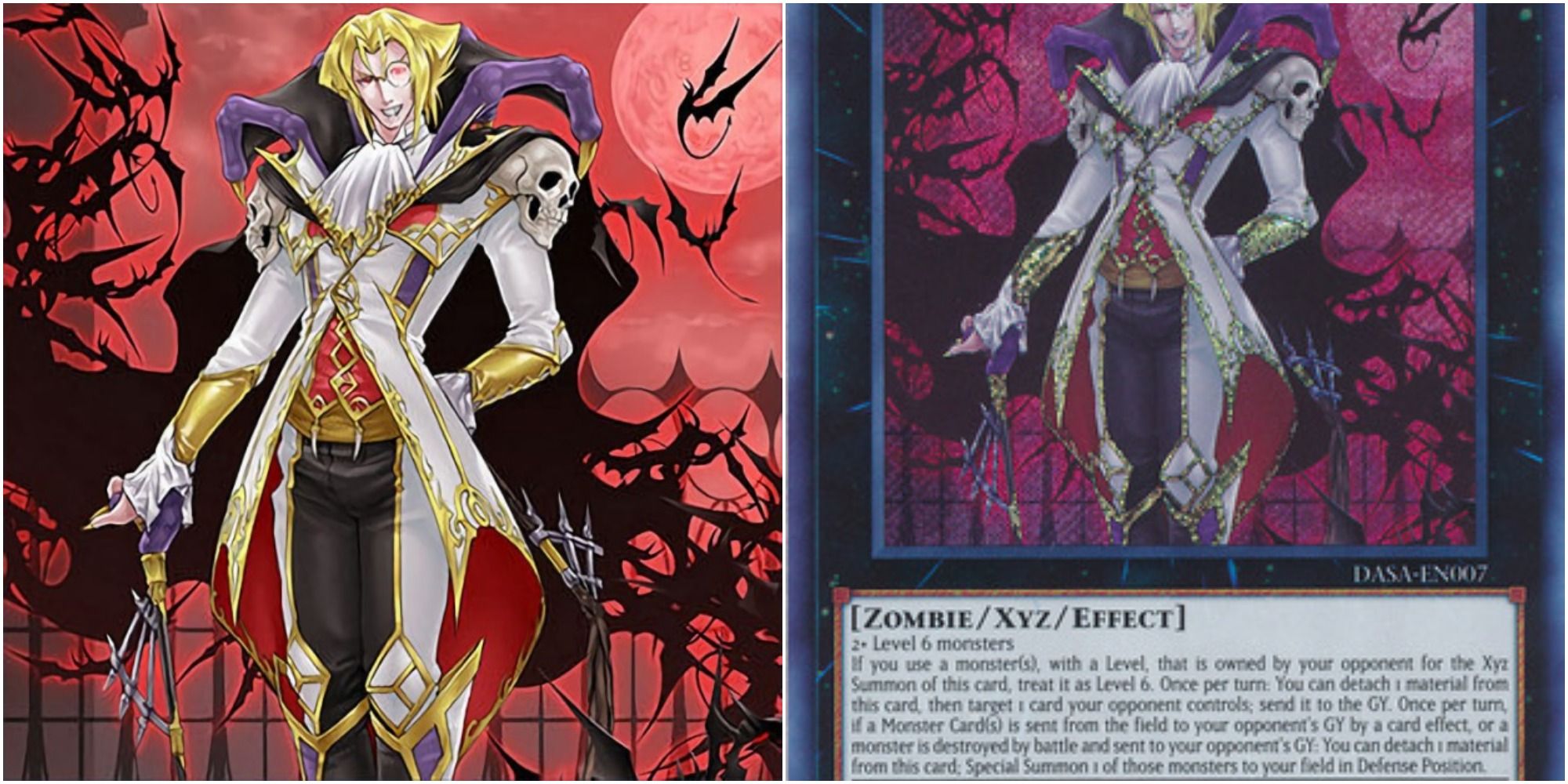 Dhampir Vampire Sheridan card art and text