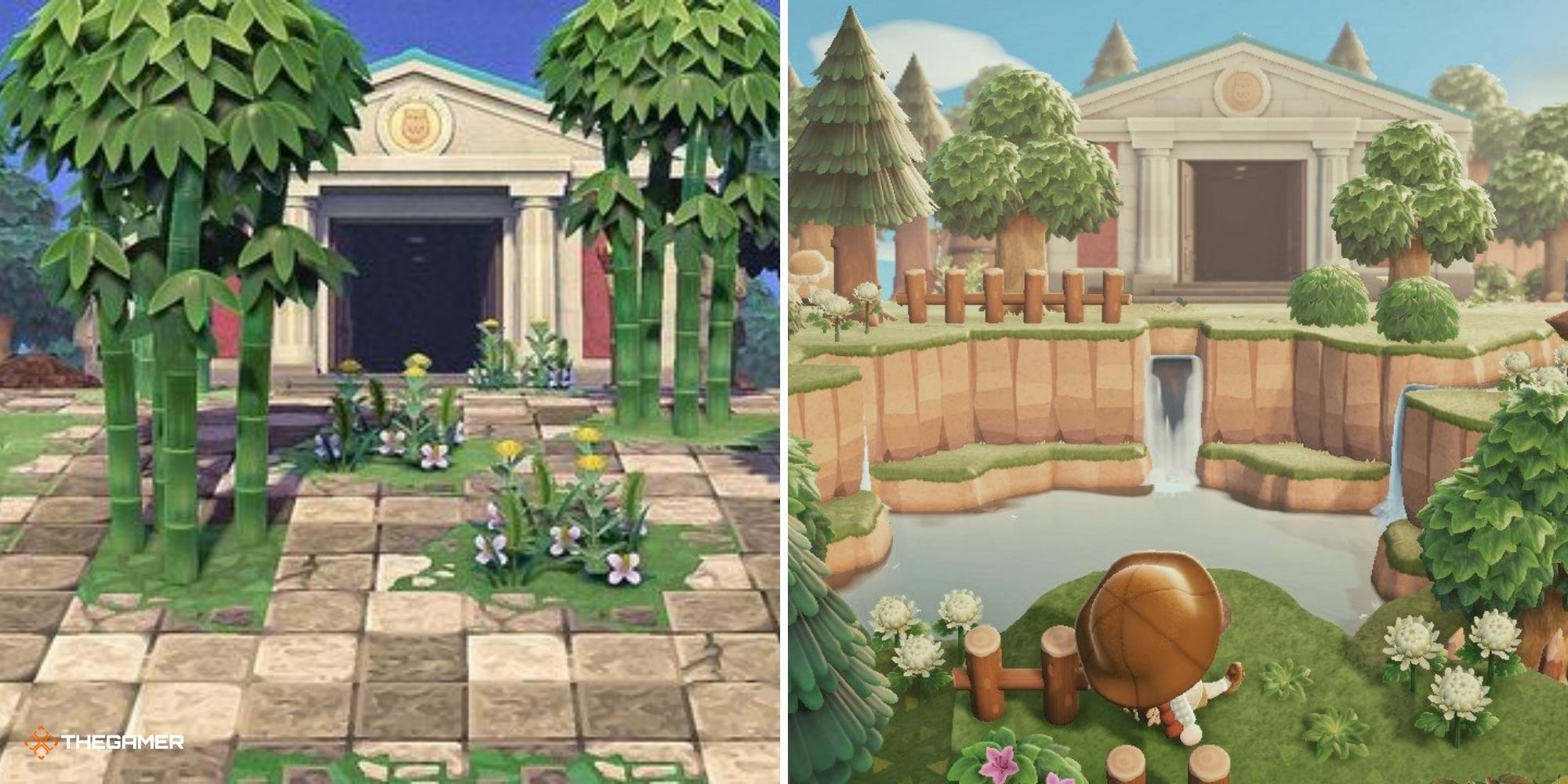 Examples of forested museums in Animal Crossing New Horizons