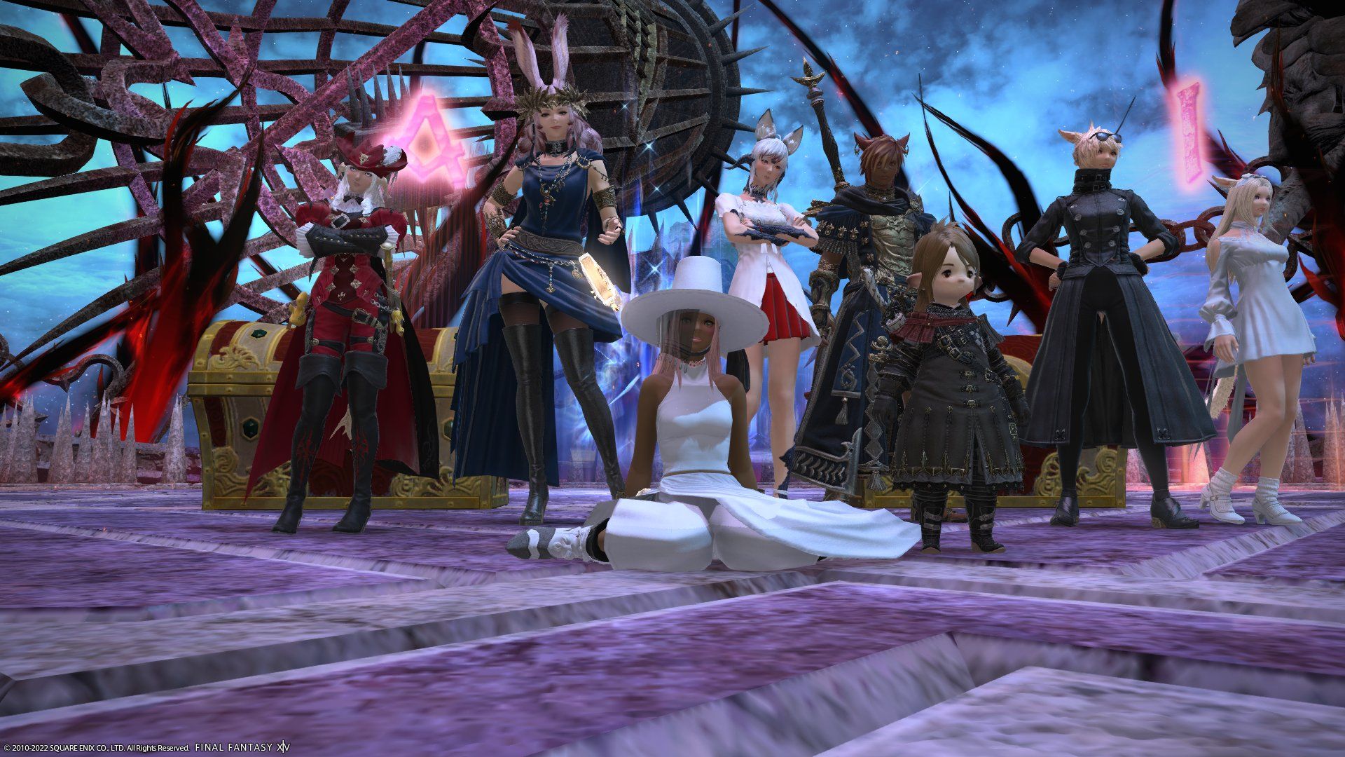 Final Fantasy 14 Beyaca and team raid progress