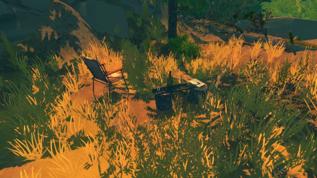Firewatch - Dave's Campsite