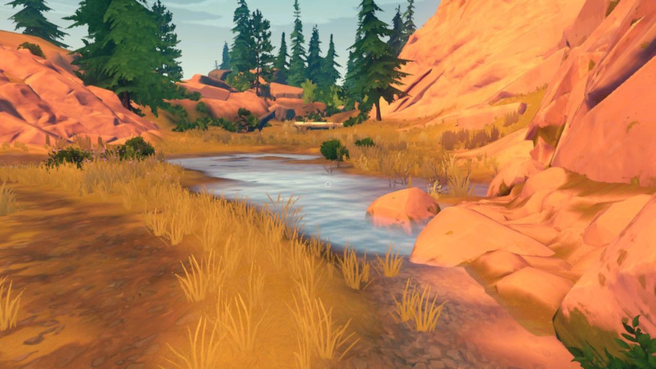 Firewatch - North exit to cave 452