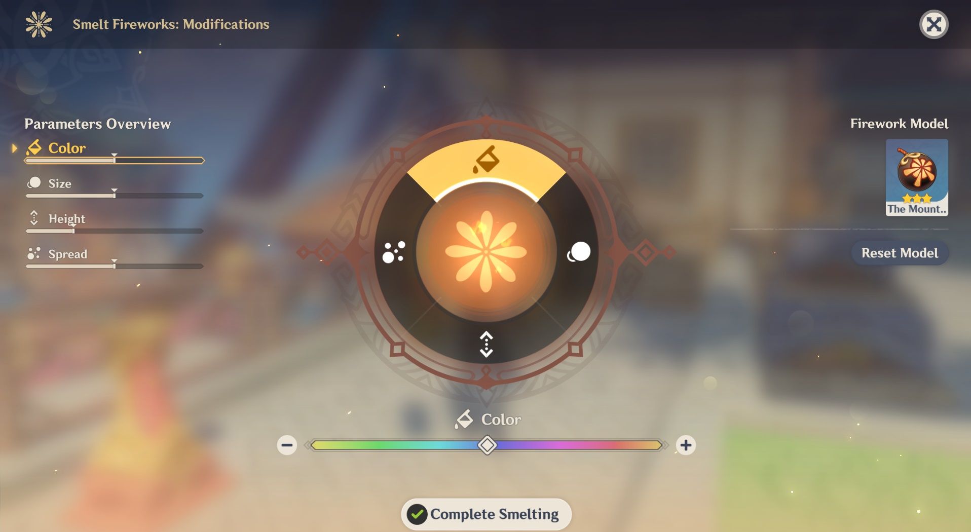 Genshin Flameplume Customization