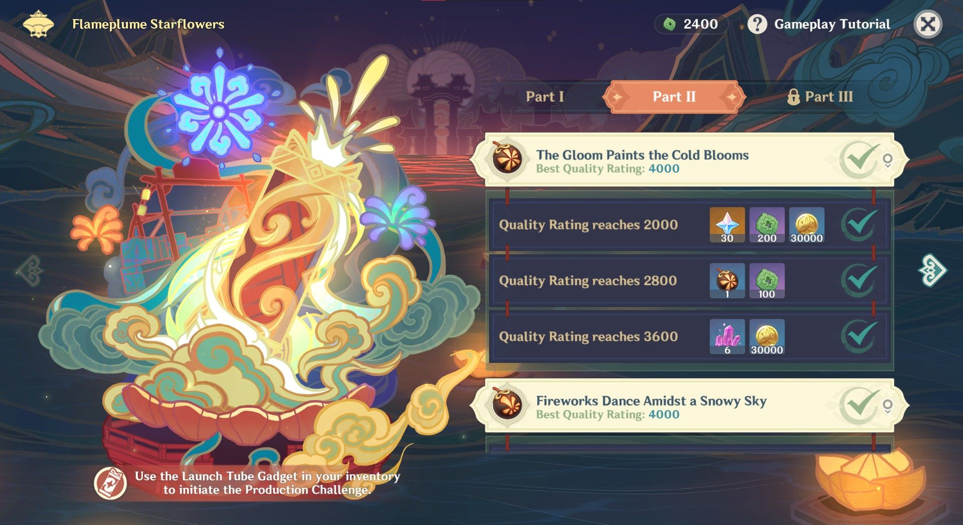 Genshin Flameplume Event Page