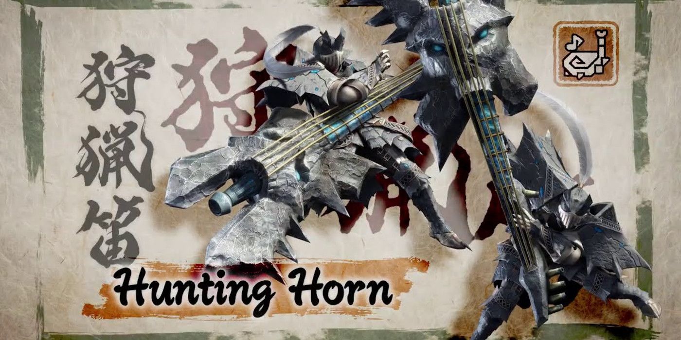 Hunting Horn Monster Hunter Rise