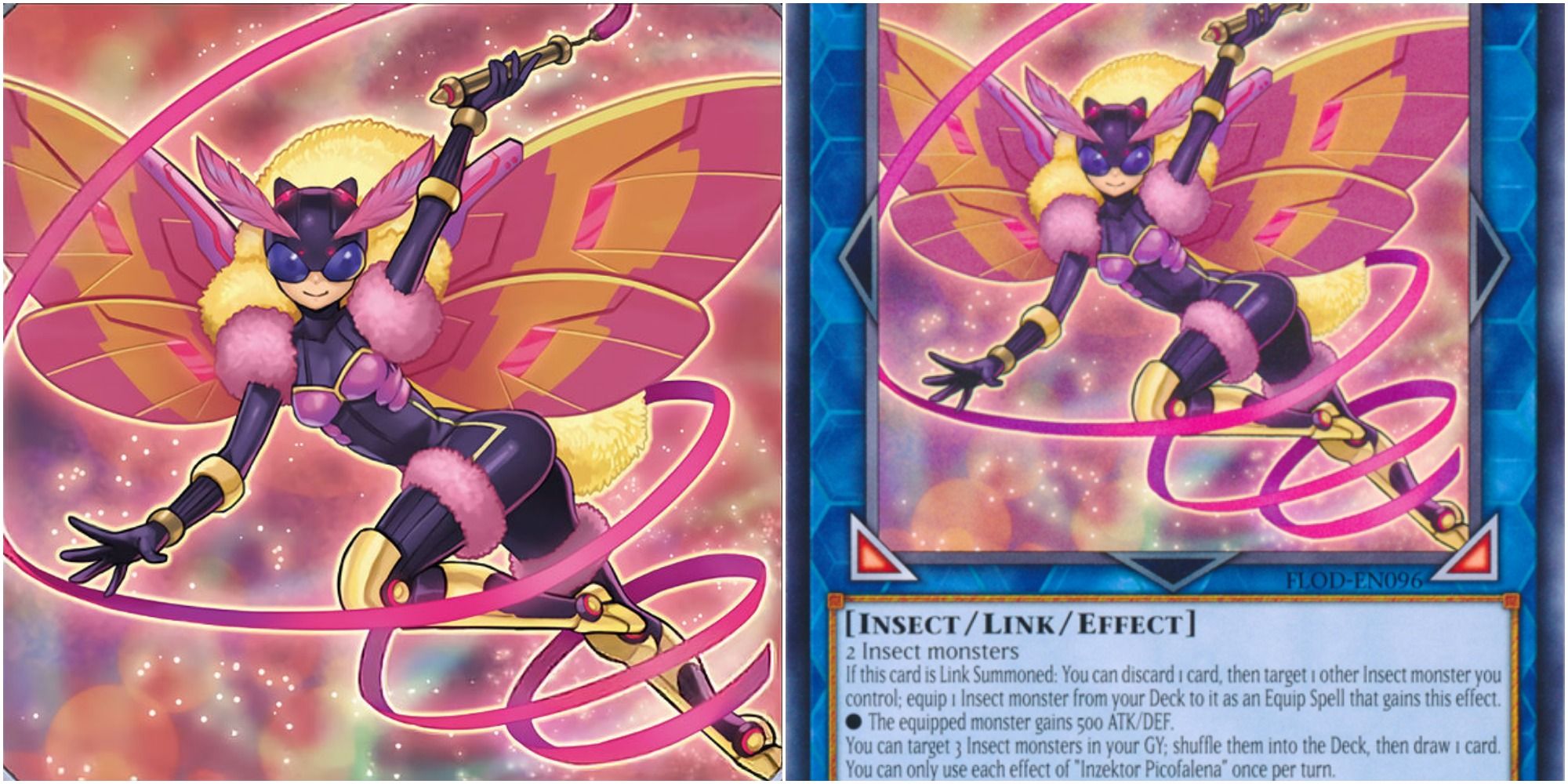 Inzektor Picofalena card art and text