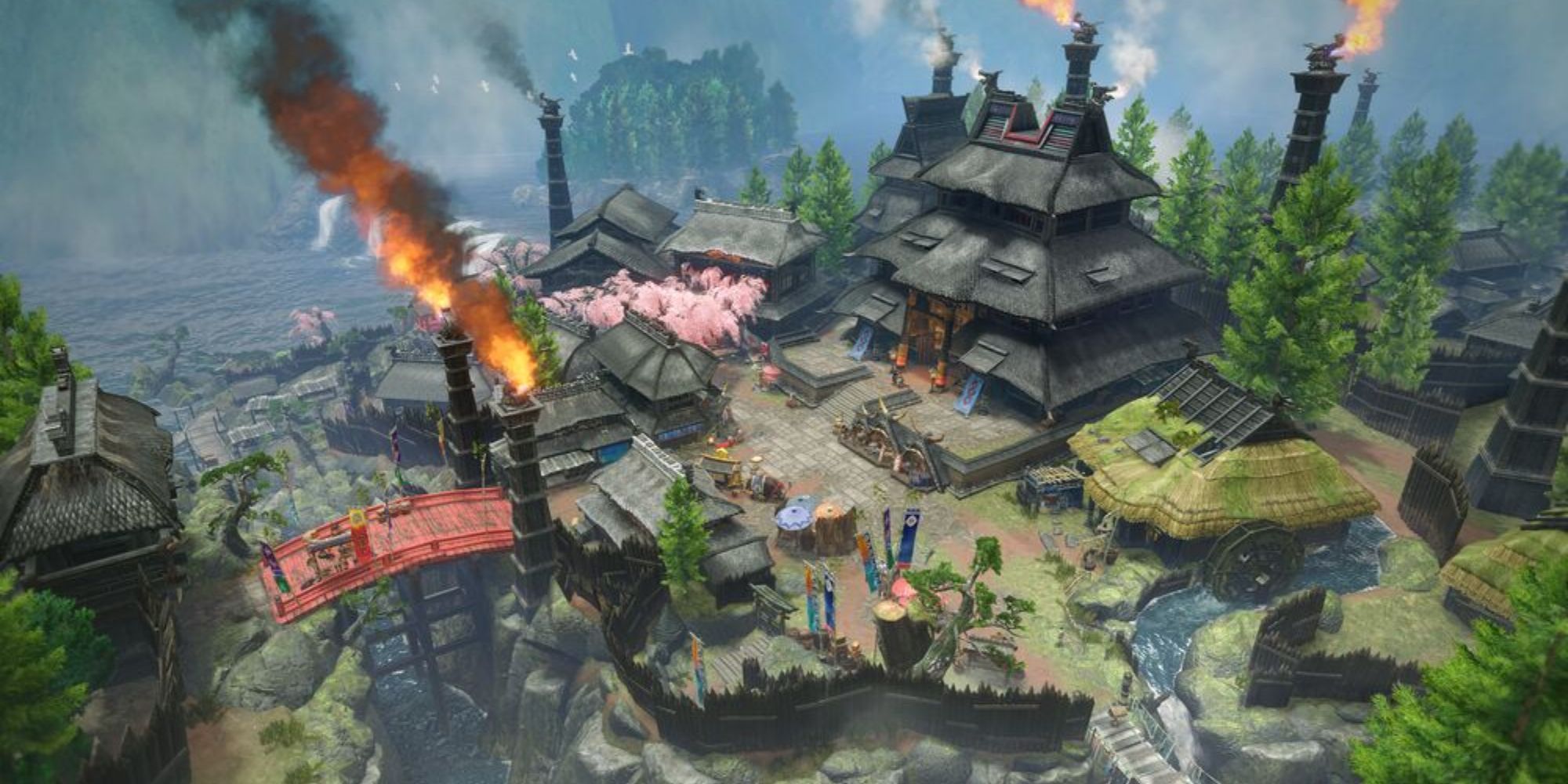 MHR Kamura Village Concept Art