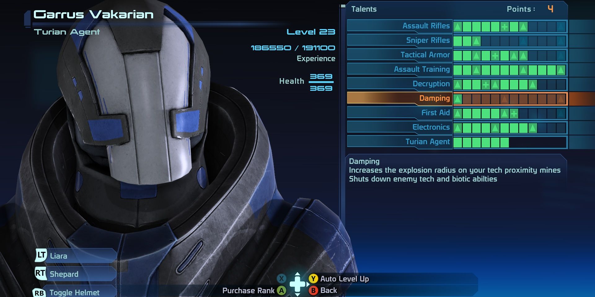 Mass Effect Legendary Best Tech Abilities Damping