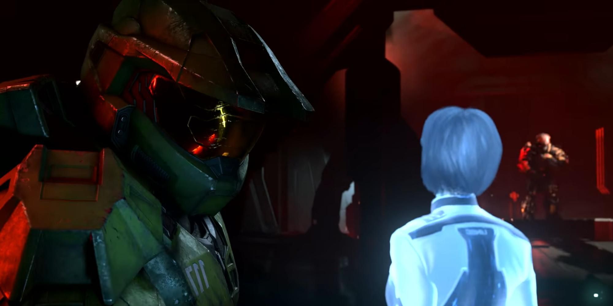 Master Chief Talks With Cortana