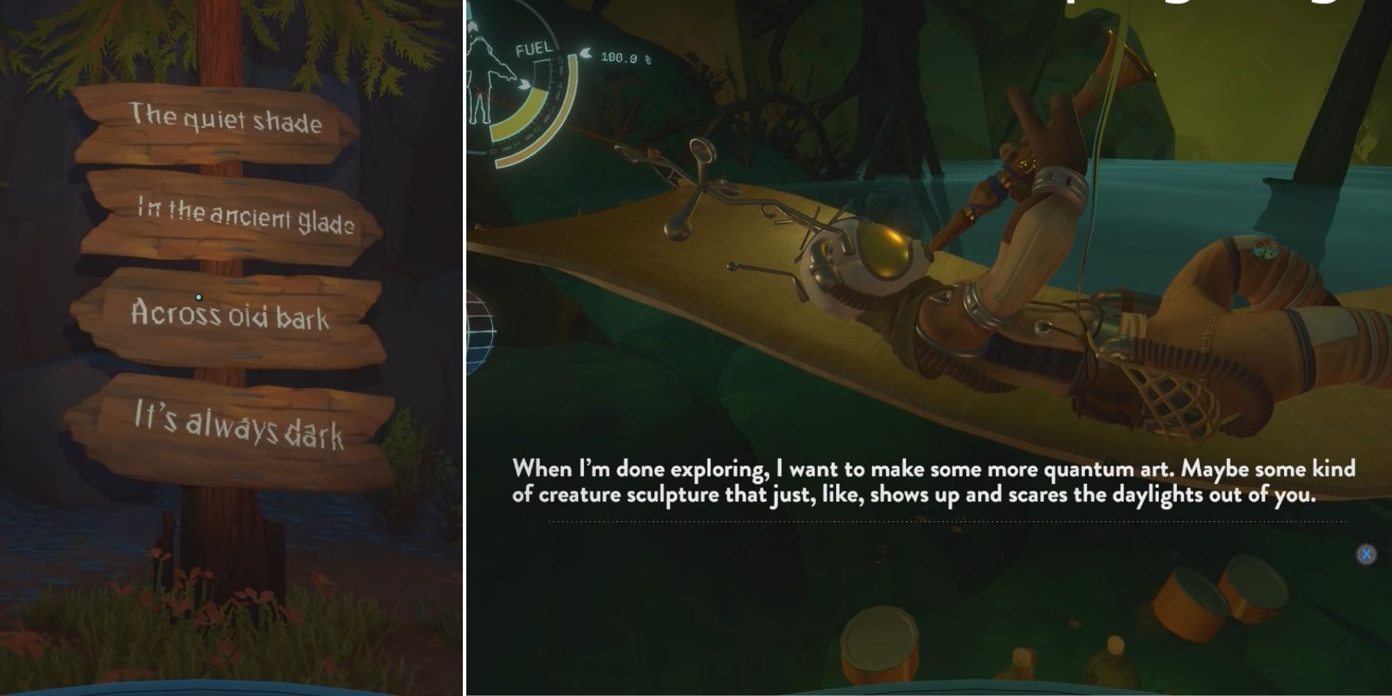 Outer Wilds - Gabbro's Poem - Gabbro talking about his next art project