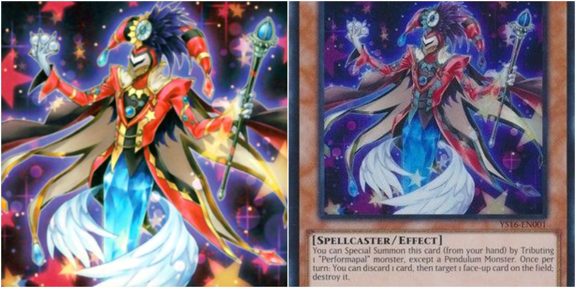 Performapal Sleight Hand Magician card art and text