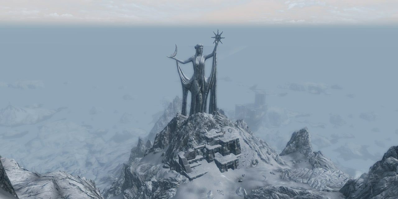 The Shrine of Azura in Skyrim
