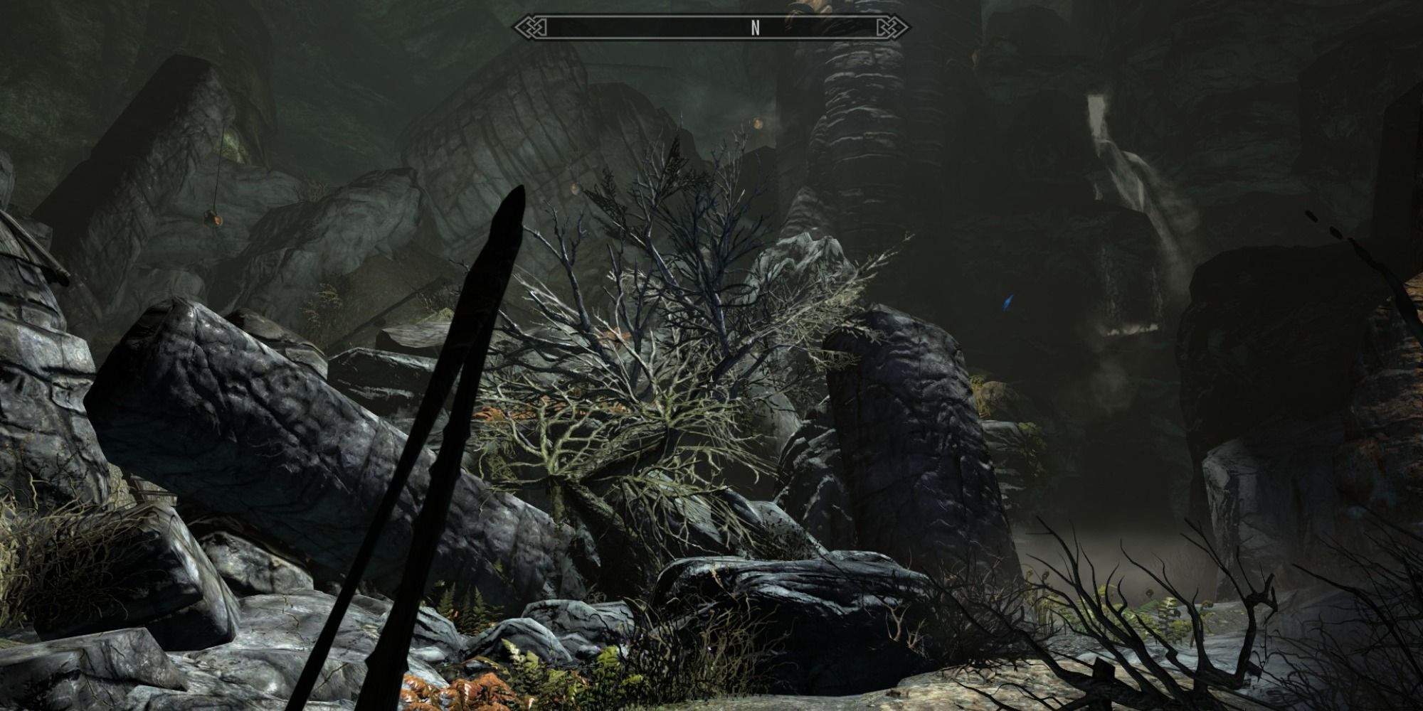 Skyrim Blind Cliff Cave Inside