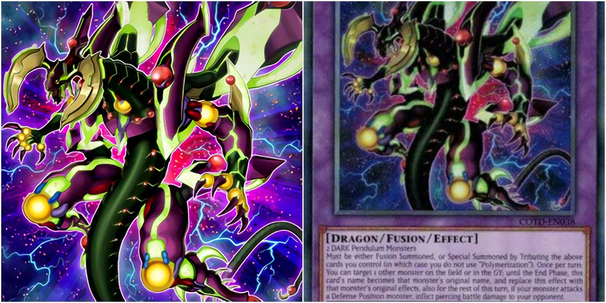 Supreme King Dragon Starving Venom card art and text