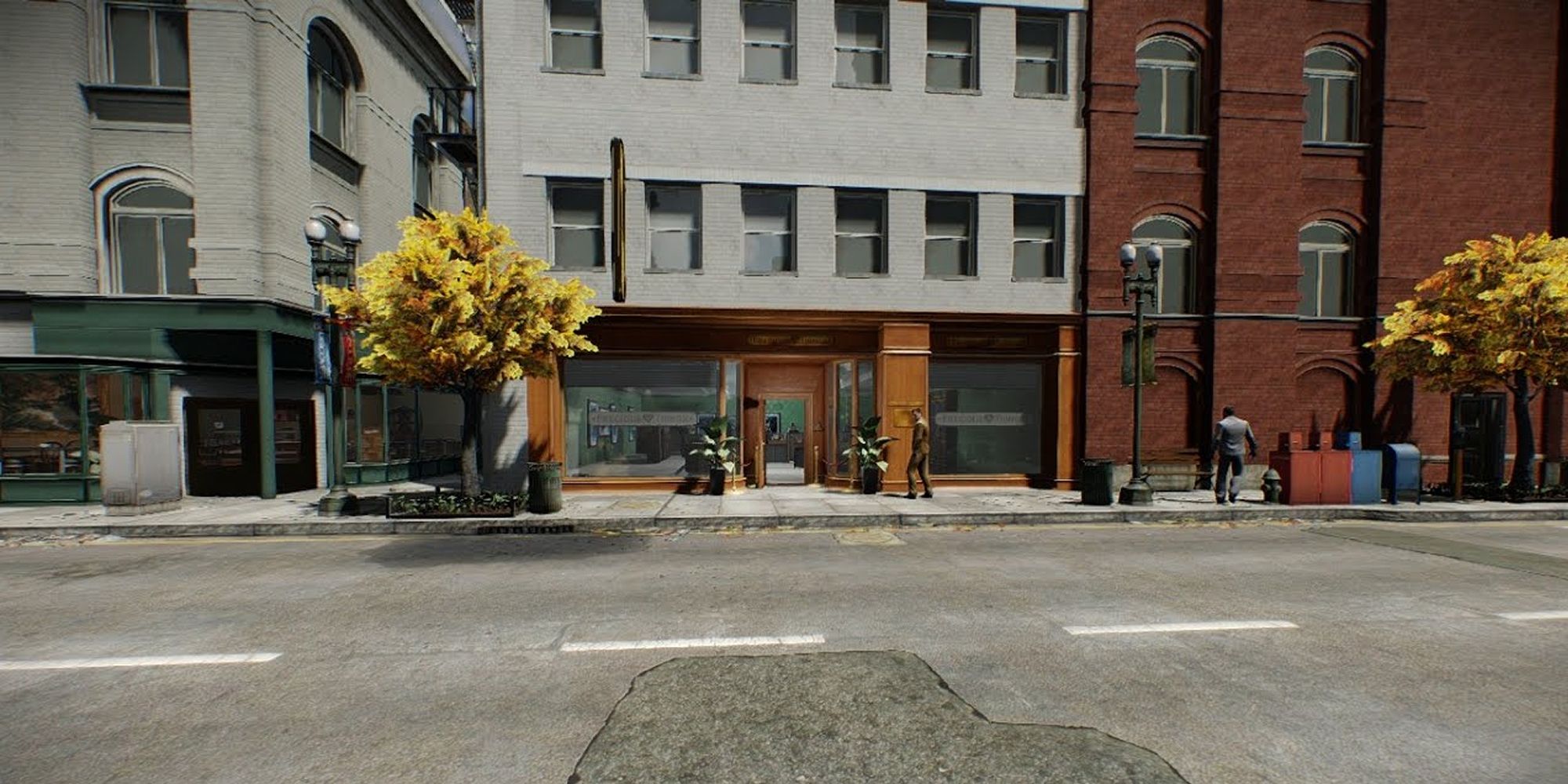 In Front Of The Jewelry Store