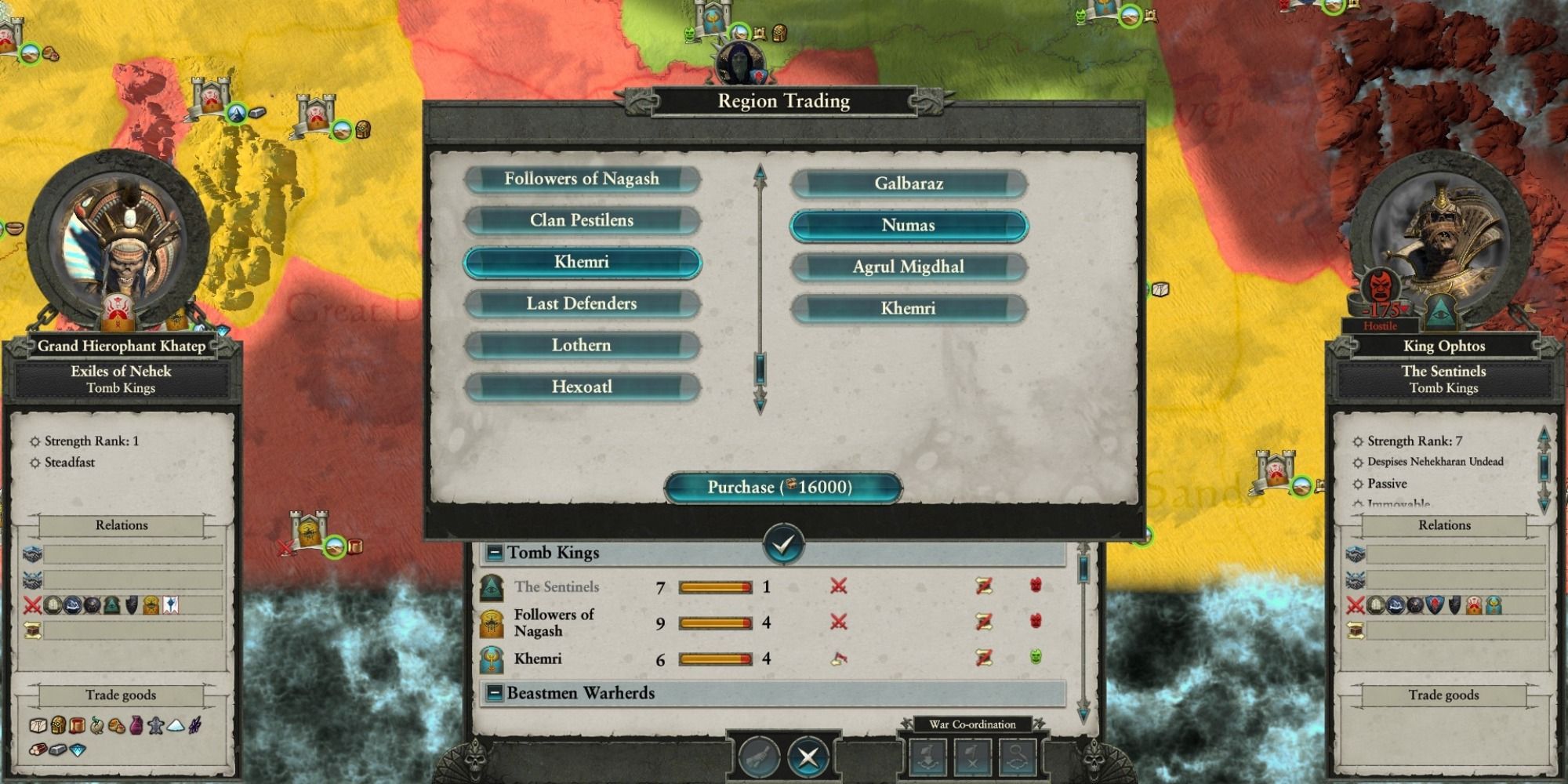 Total War Warhammer 2 Region Trading Mod