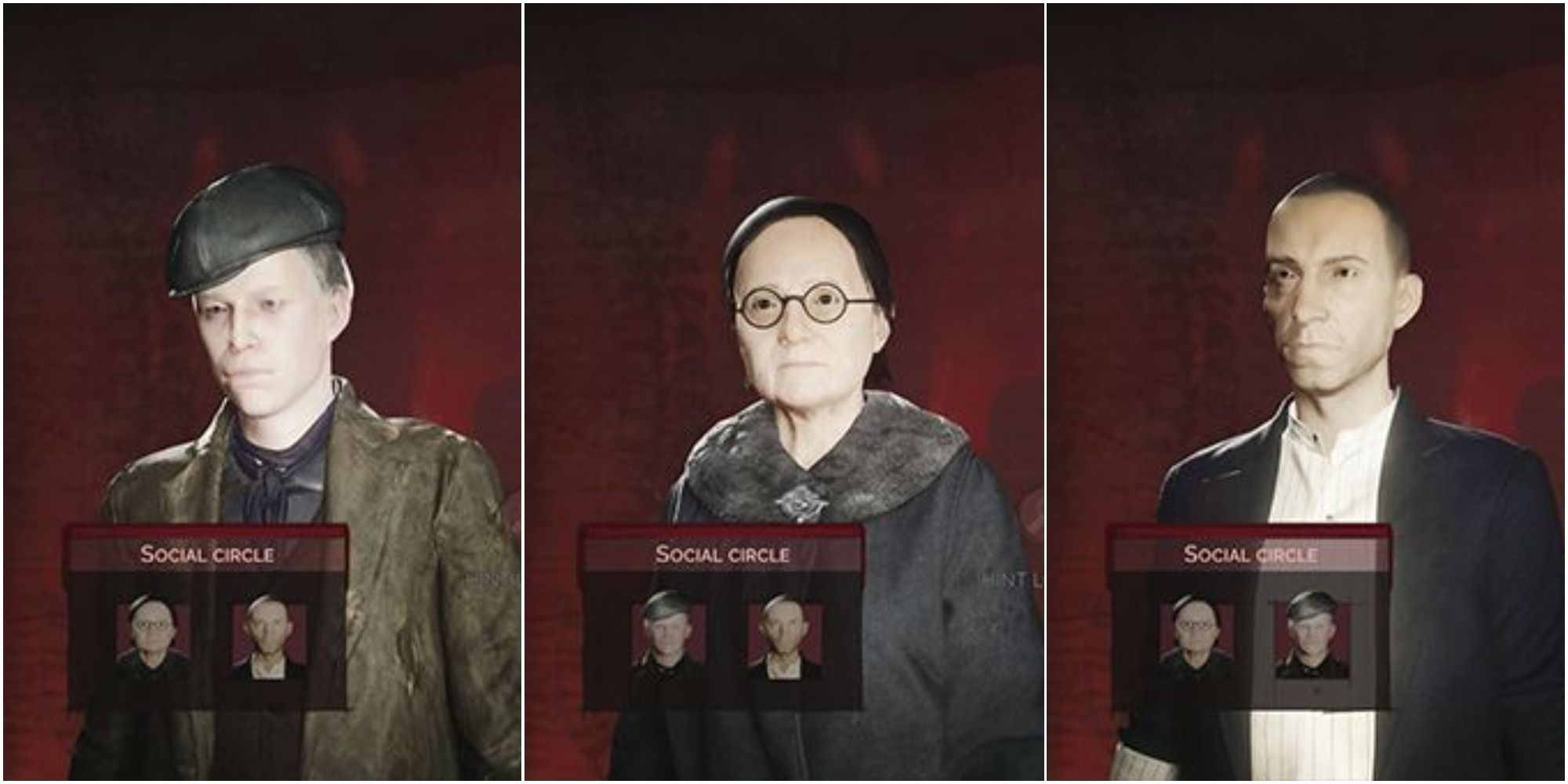 Rufus & Stella & Seymour in the Citizens menu