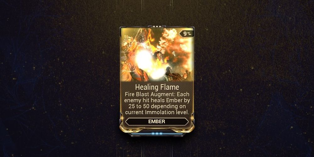 Warframe Ember Healing Flame Augment