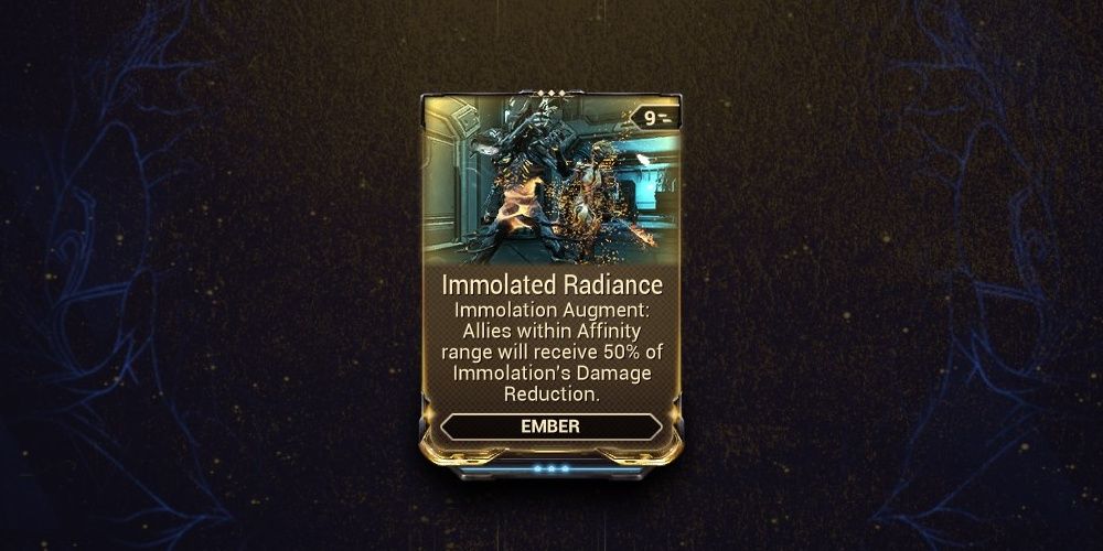 Warframe Ember Immolated Radiance Augment