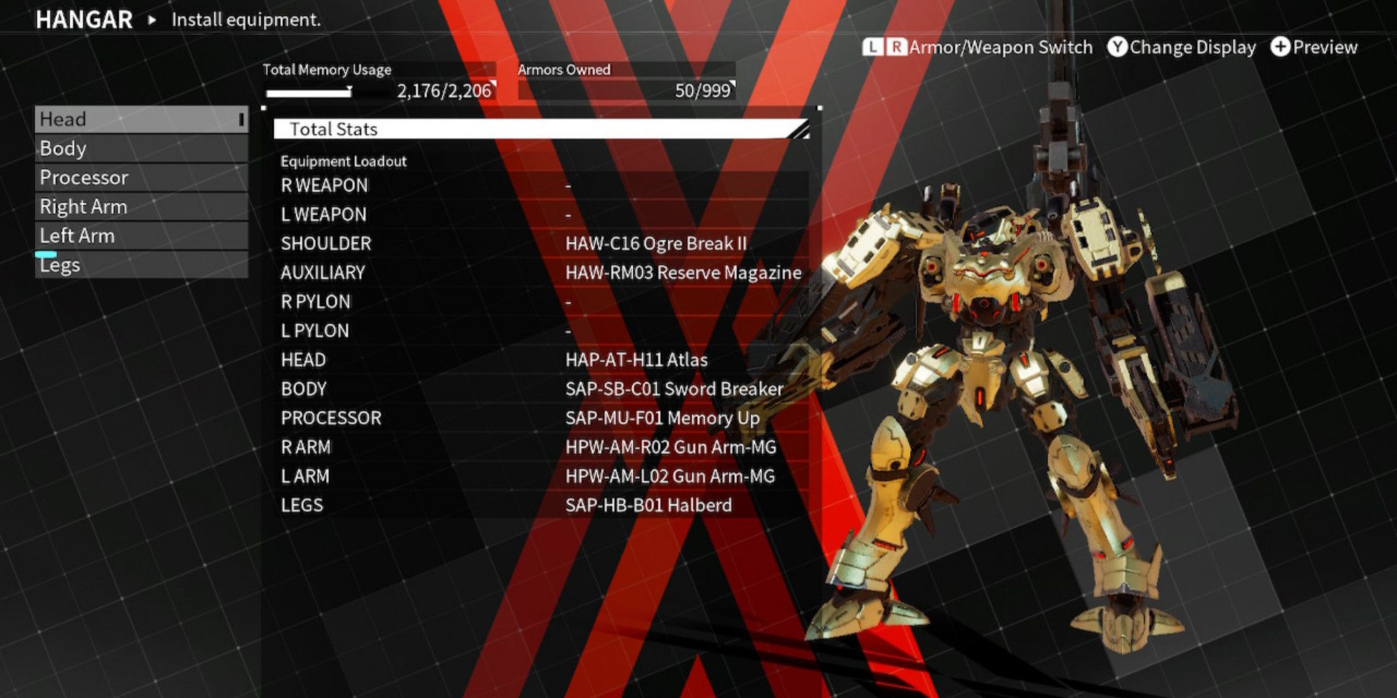 build for armor