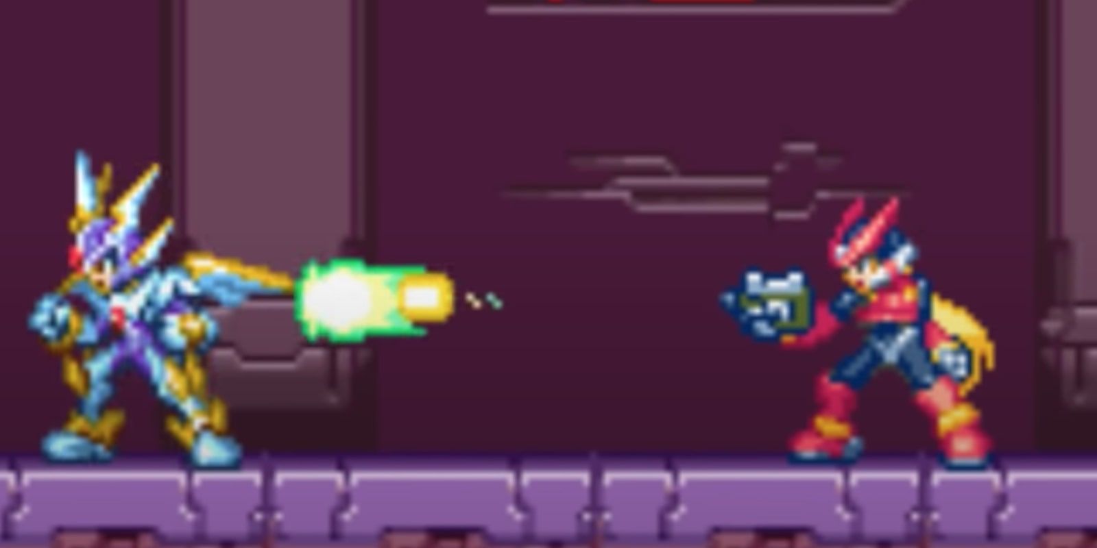 Megaman Zero - Zero blasts Copy X