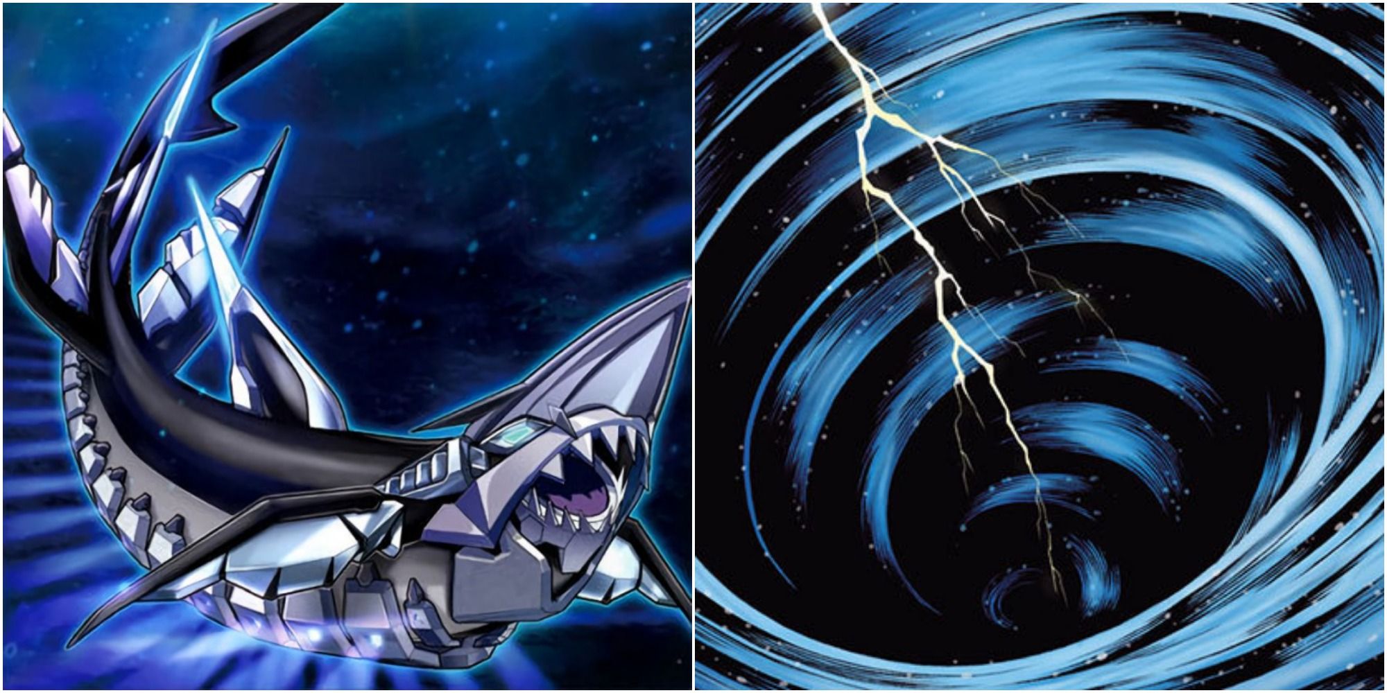 lantern shark and mystical space typhoon artworks