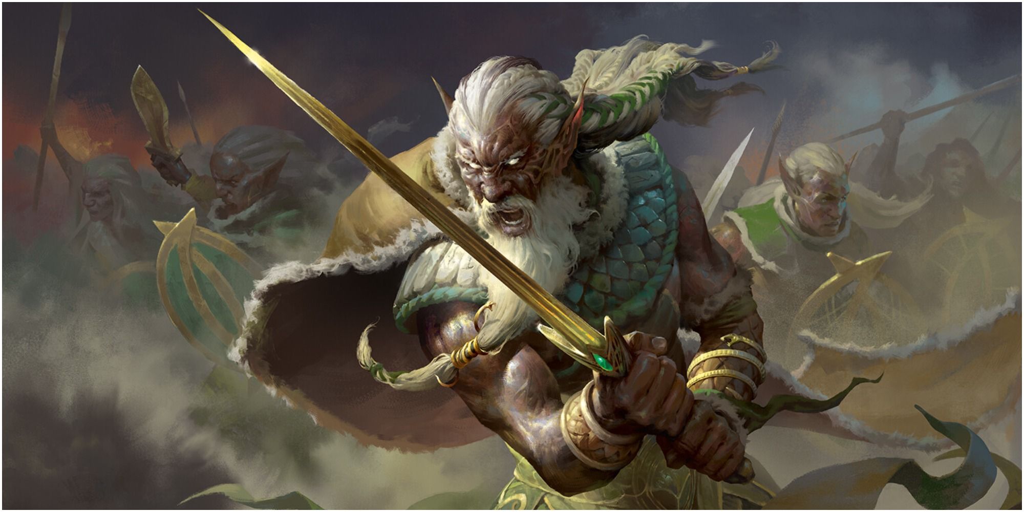 elvish warmaster elf mtg alexander mokhov