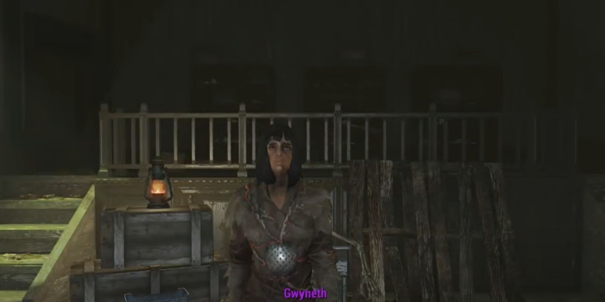 Fallout 4 Sister Gwyneth Speaking To The Player
