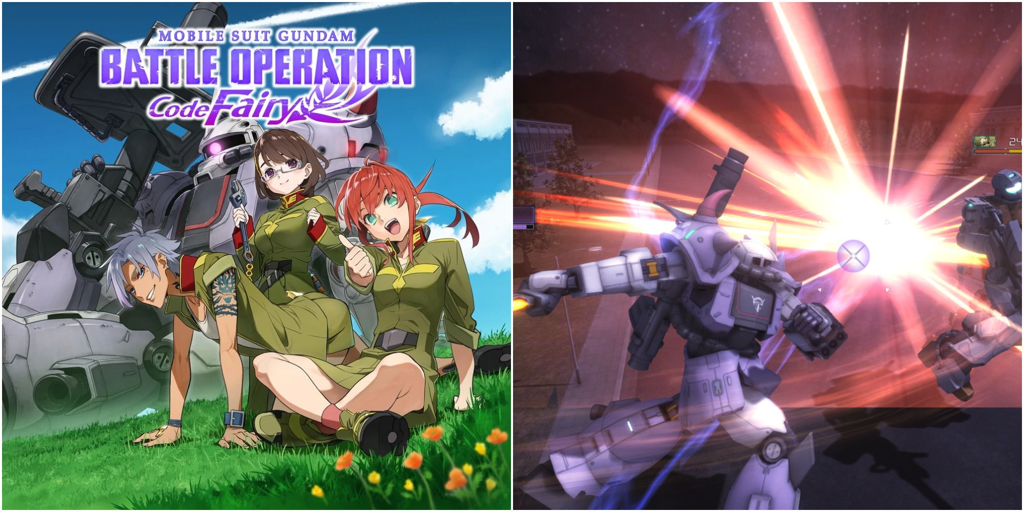 gundam code fairy cover and gameplay