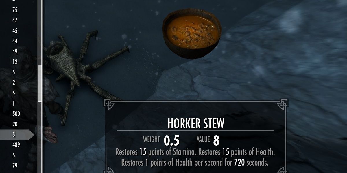 Skyrim Horker Stew