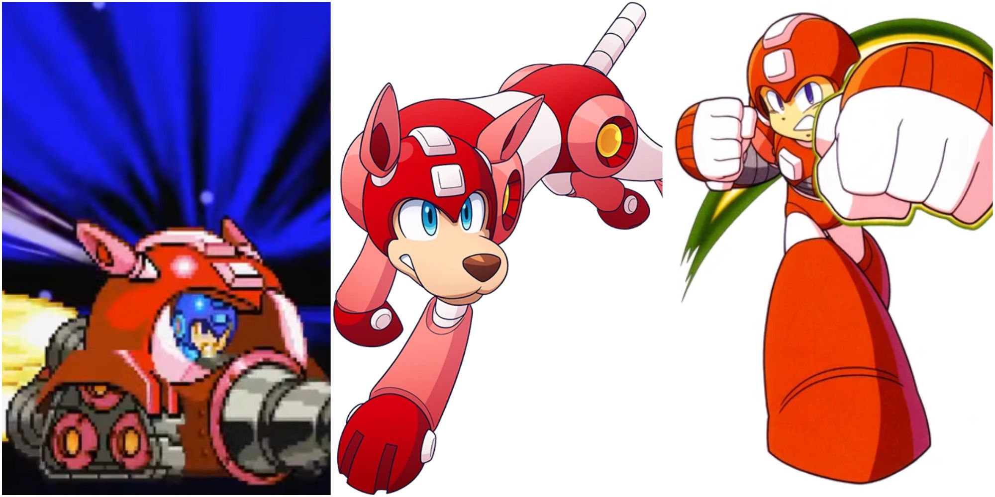 mega man rush weapon forms