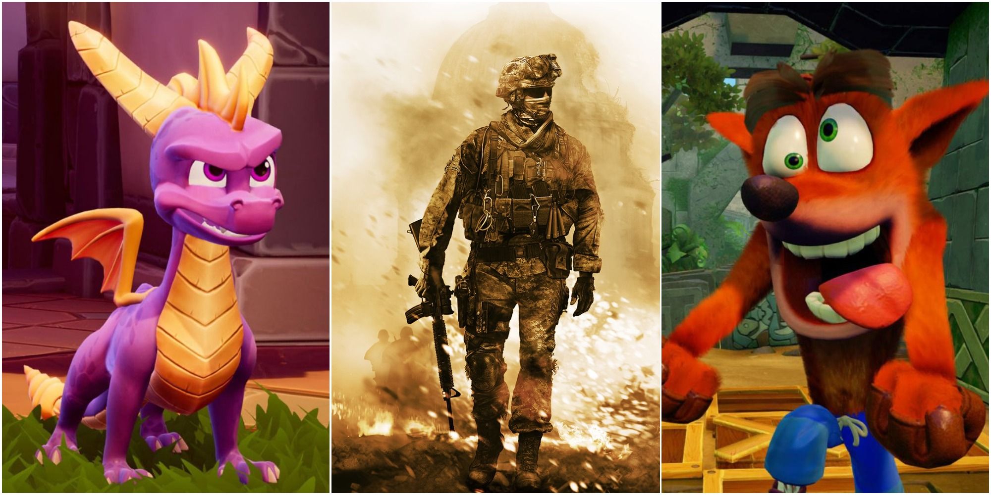 spyro call of duty crash