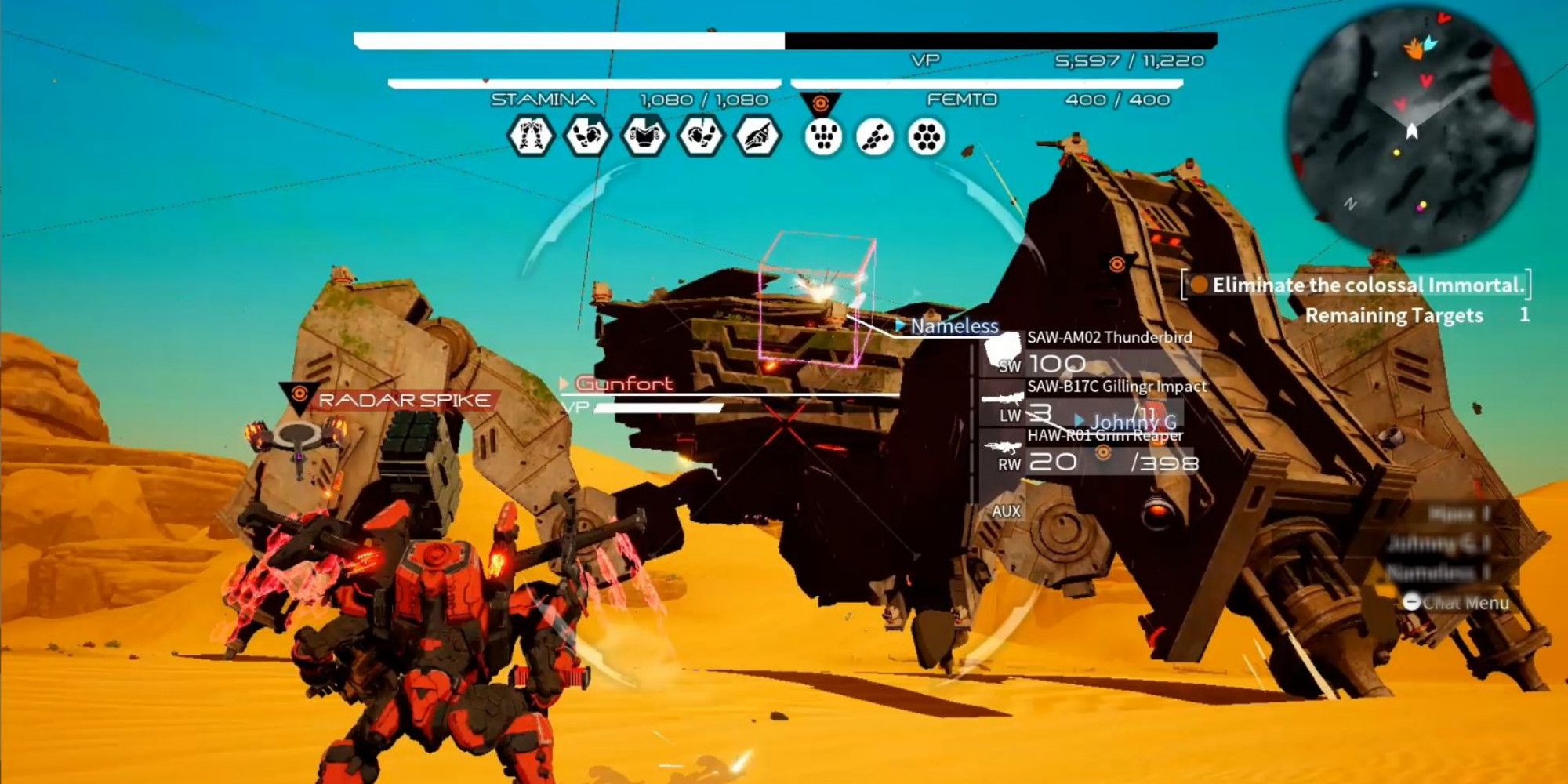 daemon x machina sight