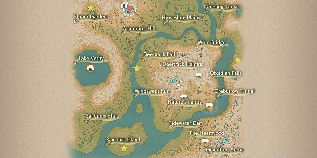 Obsidian Fieldlands in Pokemon Legends: Arceus