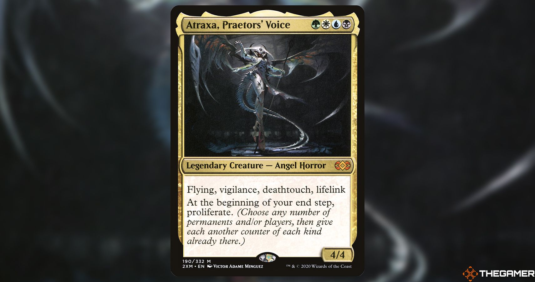 Atraxa, Praetors' Voice