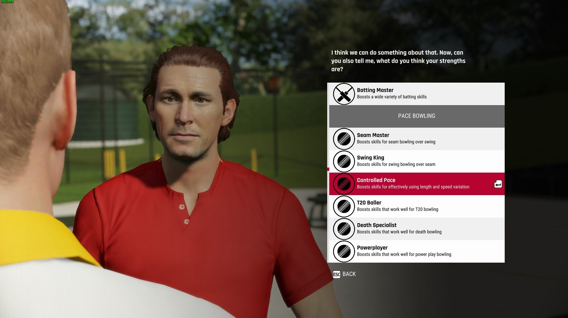 CRICKET 22 SLECTING PLAYER PERKS