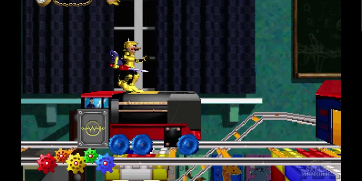 screenshot of Clockwork Knight Sega Saturn