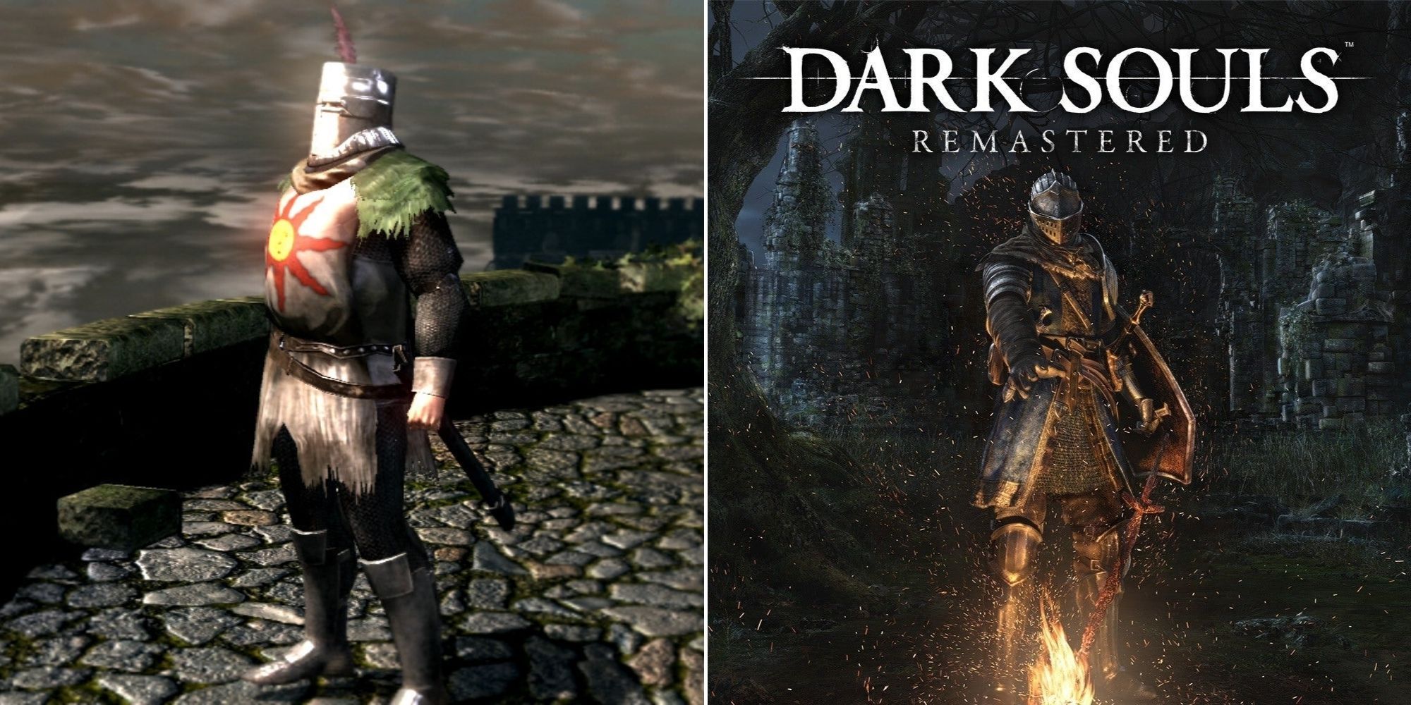 Dark Souls - Solaire Of Astora - Dark Souls Remastered Cover Art