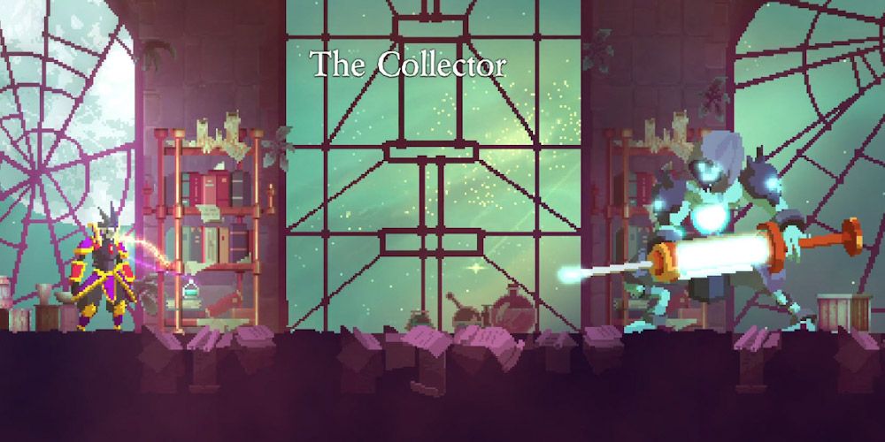 Dead Cells screenshot Observatory with The Collector
